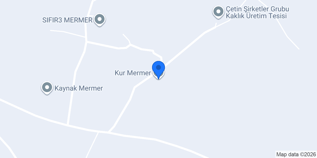 Kur Mermer konumu