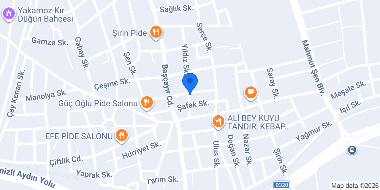 EGE Veteriner Kliniği konumu