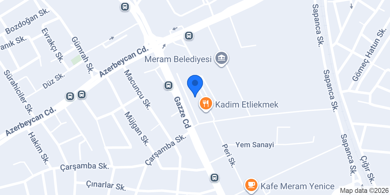 Selçuklu Tulumbacısı - Meram Şubesi konumu
