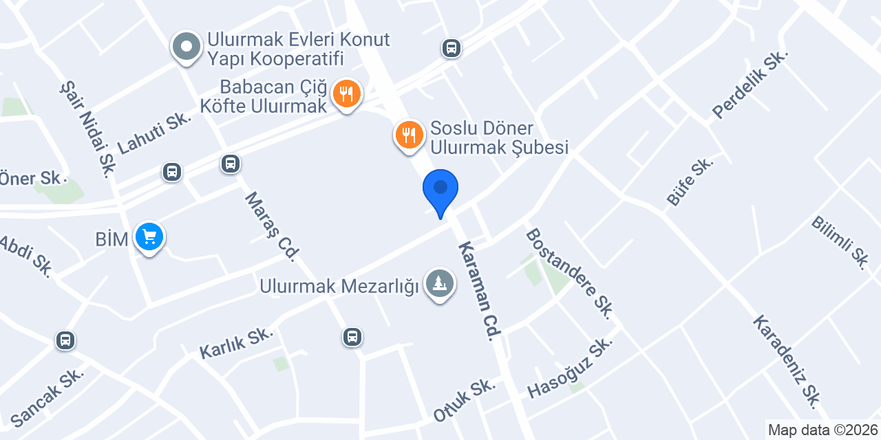 Missdo Maraş Dondurma konumu