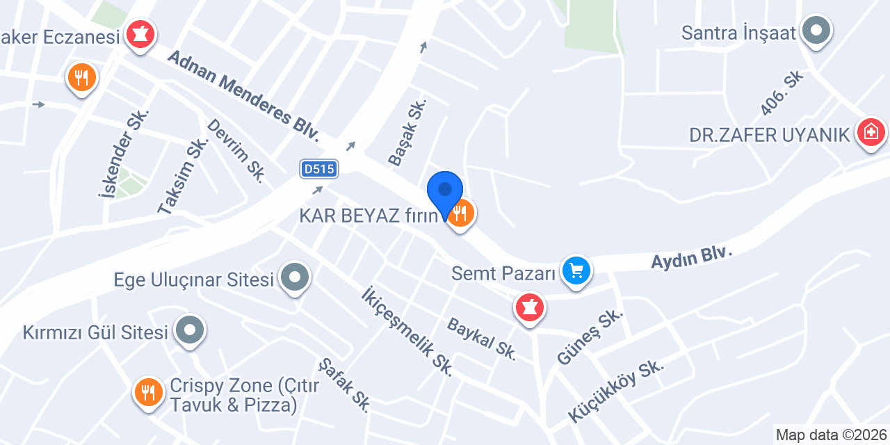 Inci Akü konumu