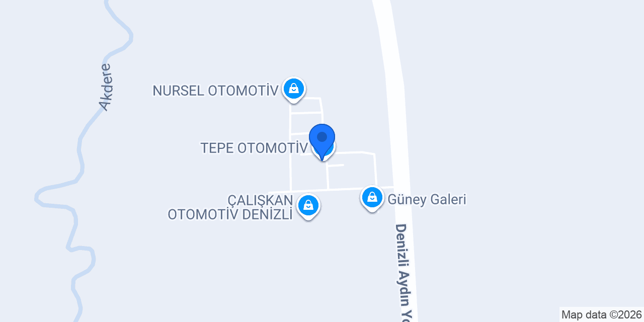 TEPE OTOMOTİV konumu