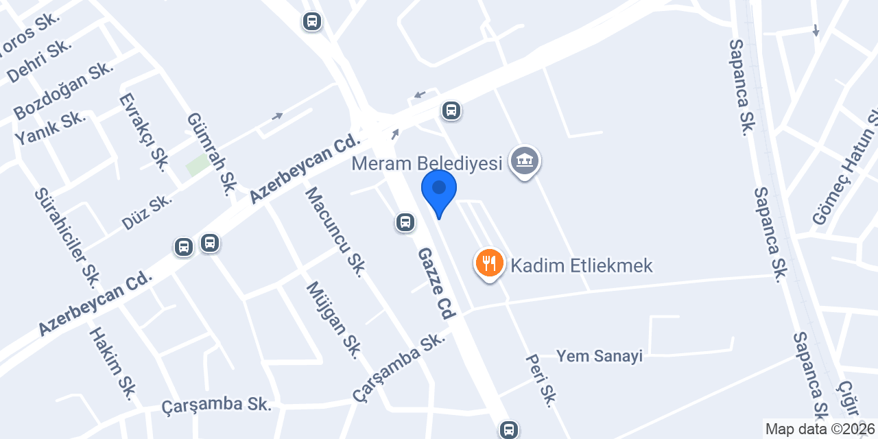 Meram Vip Pilates & Ems Studio konumu