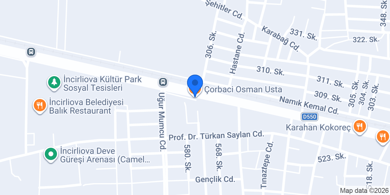 Çorbaci Osman Usta konumu