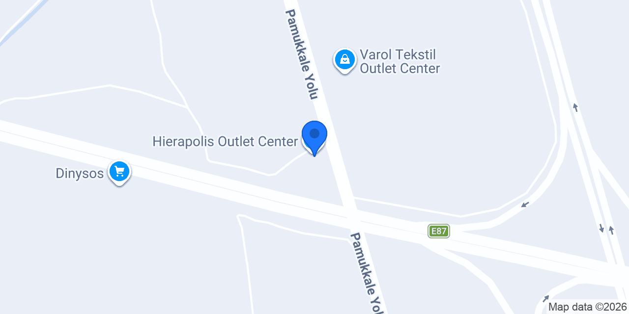 Hierapolis Outlet Center konumu