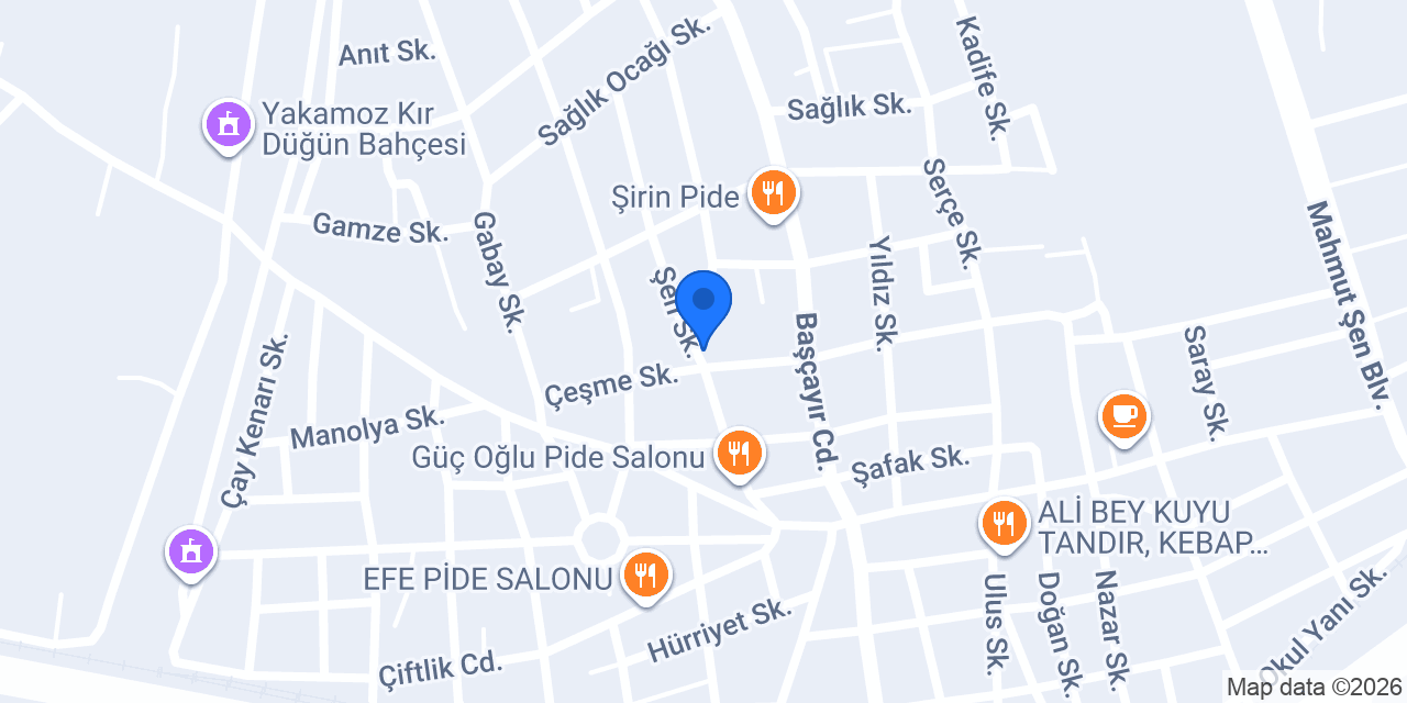 Baykuş Bar konumu