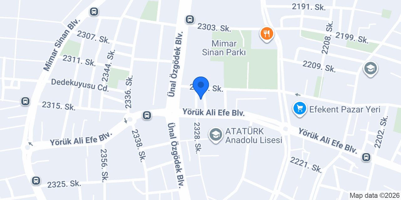 G THERAPY AYDIN AĞRISIZ YAŞAM MERKEZİ konumu