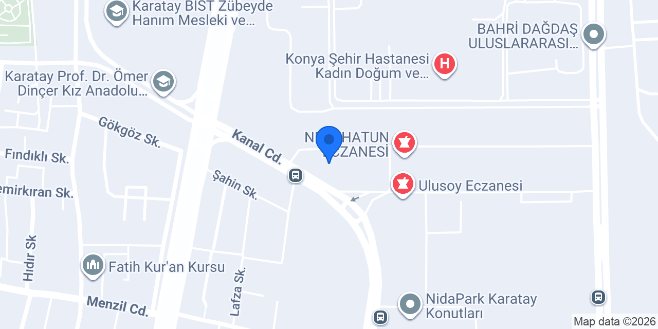 şehir optik konumu