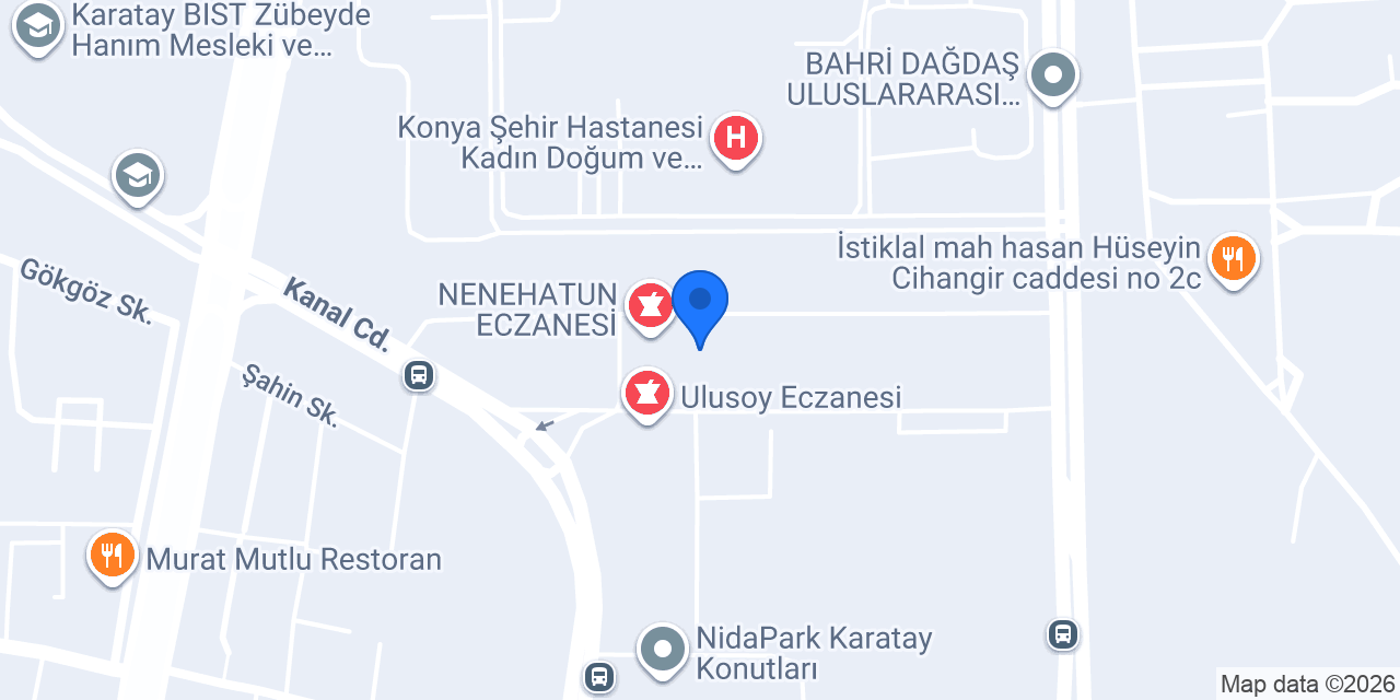 ELİF ATEŞ ECZANESİ konumu