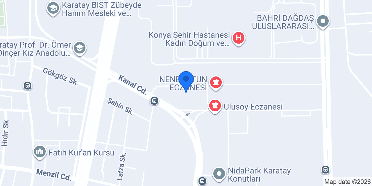 Defne Çiçekçilik konumu