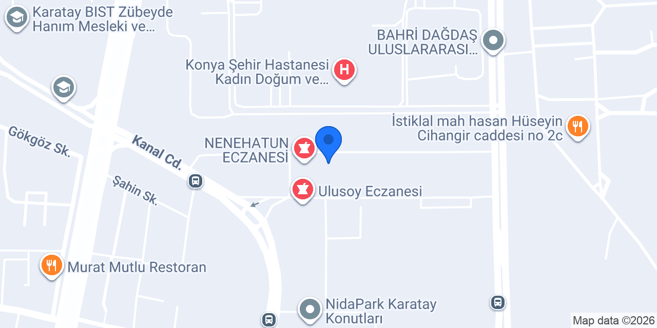 Han Eczanesi konumu