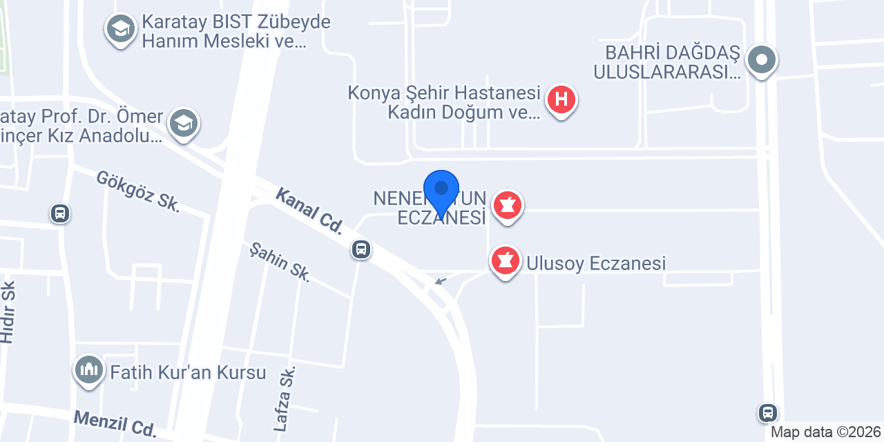 LOKMAN HEKİM ECZANESİ konumu