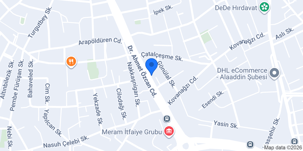 Sağlam Korniş konumu