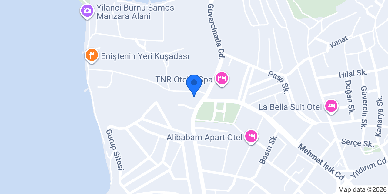 Albora hotel kuşadası konumu