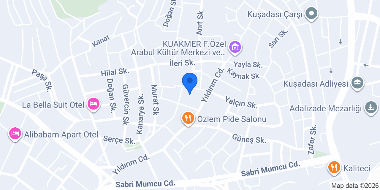 Psk. Deniz Bağır konumu