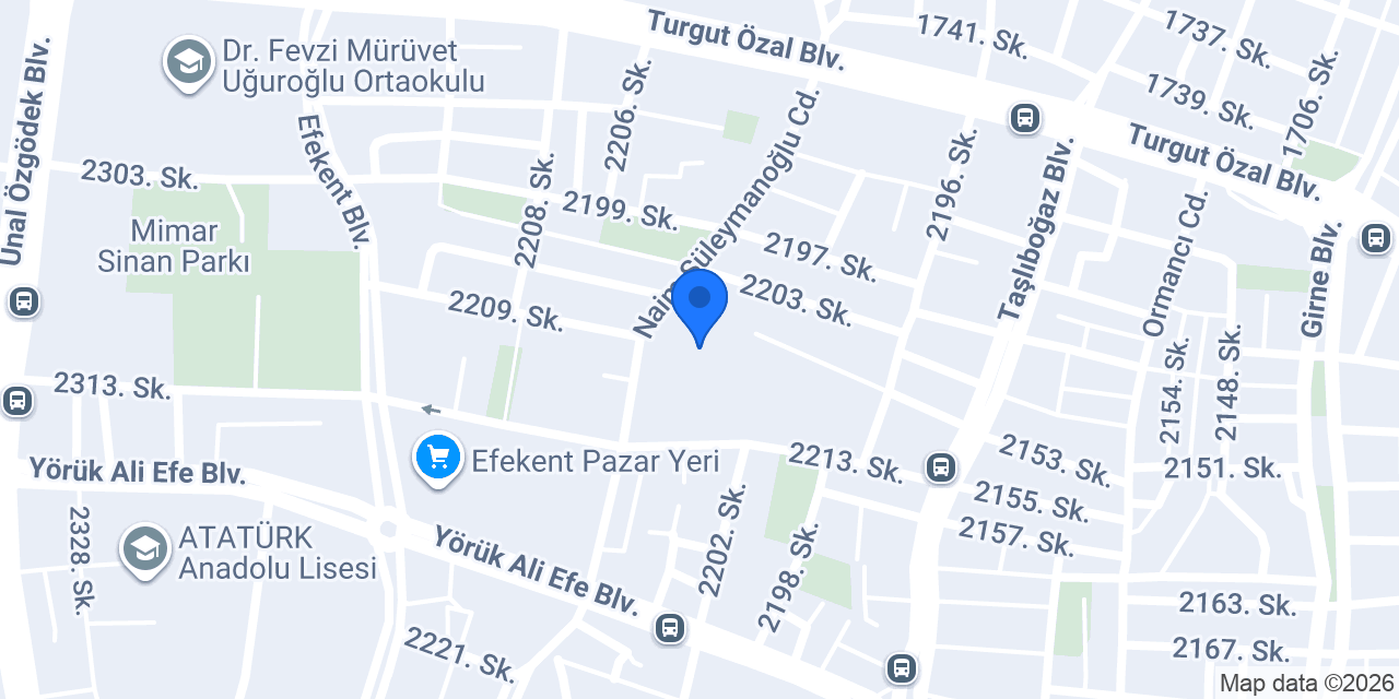 Emel Mustafa Uşaklı Anadolu Lisesi konumu