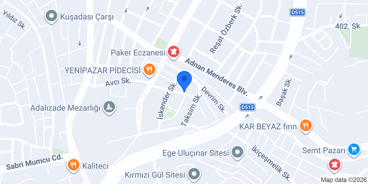 Çınar Pet Shop konumu
