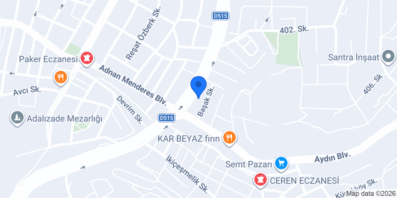 Özdağ Ticaret konumu