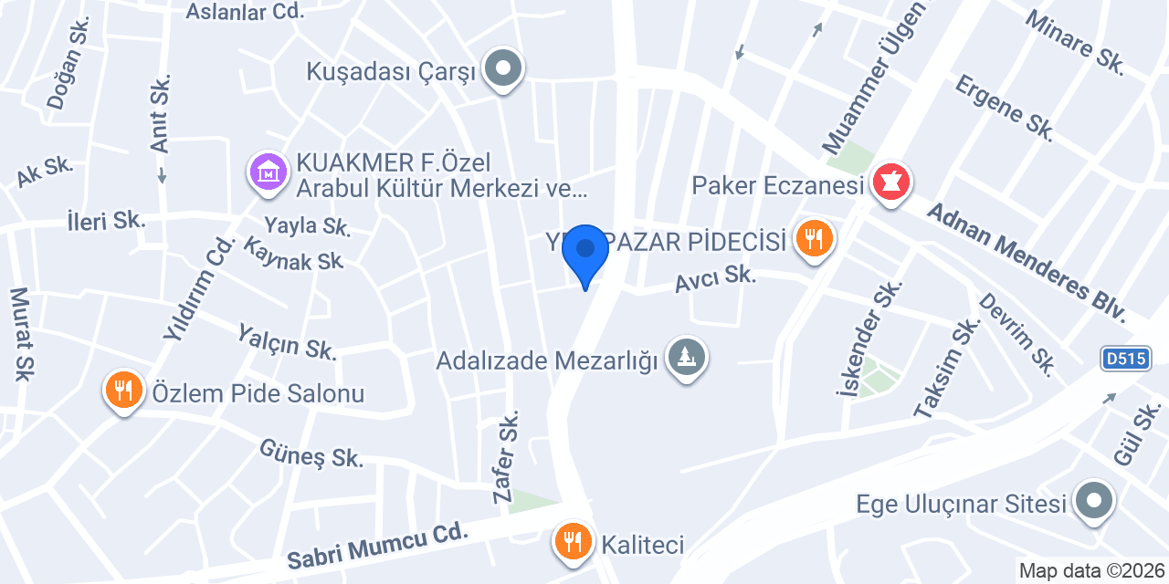 Çakıl Tercüme Bürosu konumu