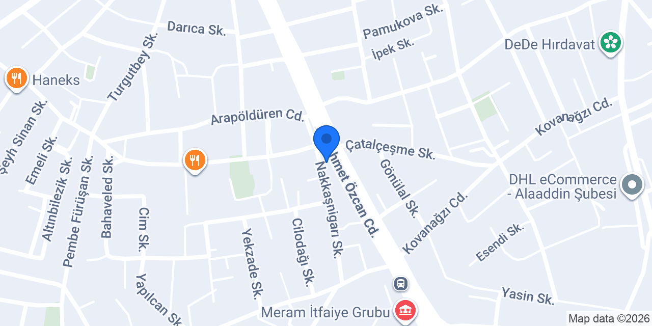 VAHAP Hırdavat & Kömür konumu