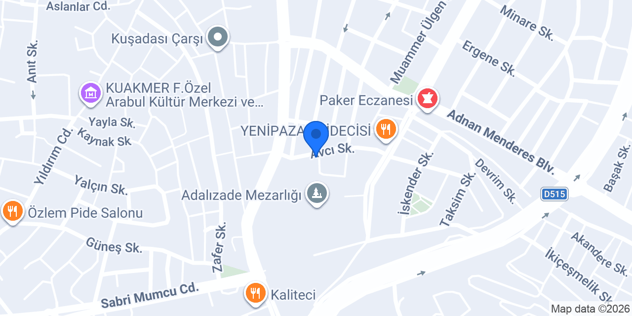 Filiz eczanesi konumu