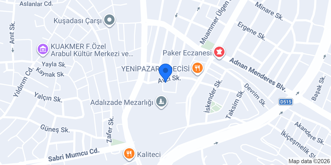 Cem Rent A Car konumu