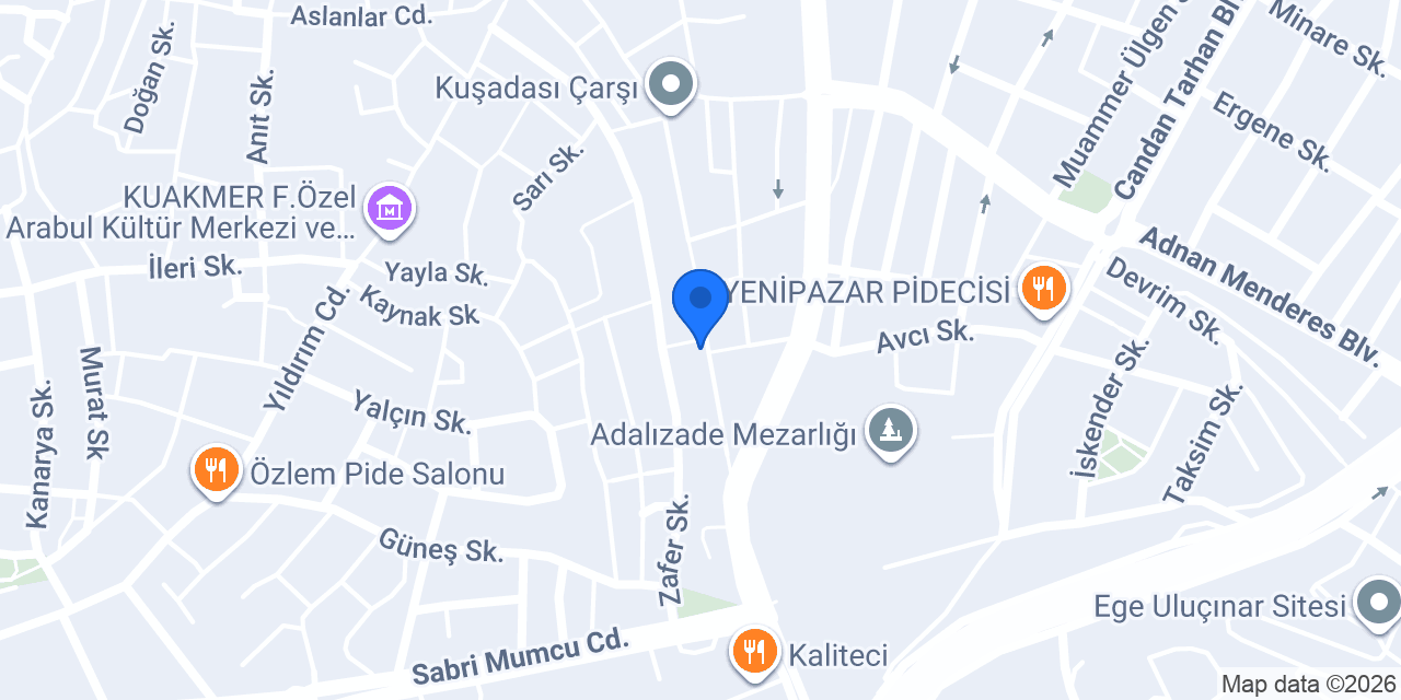 Avukat Ömer Kömeç konumu