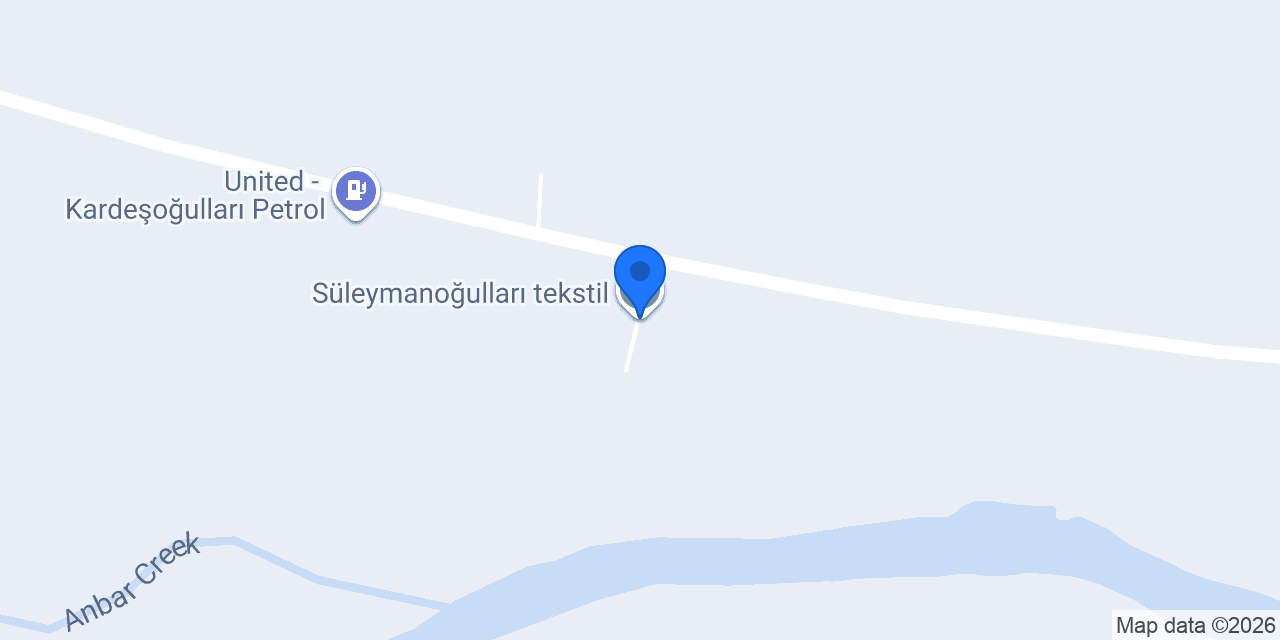 Süleymanoğulları tekstil konumu