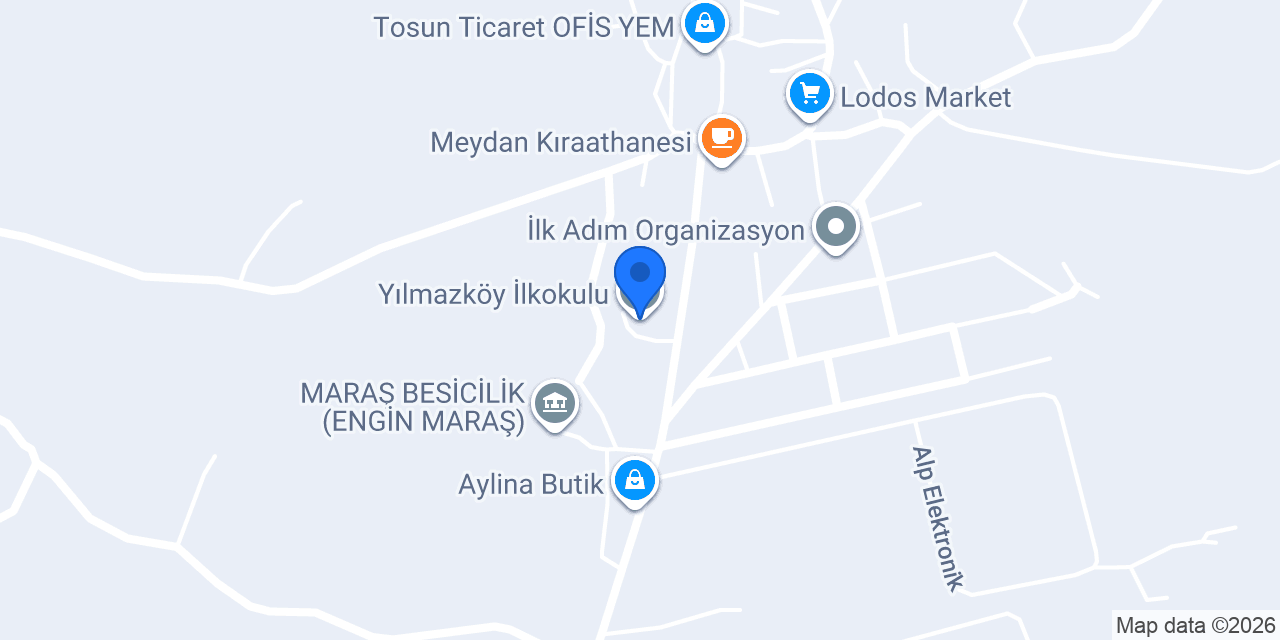 Yılmazköy İlkokulu konumu
