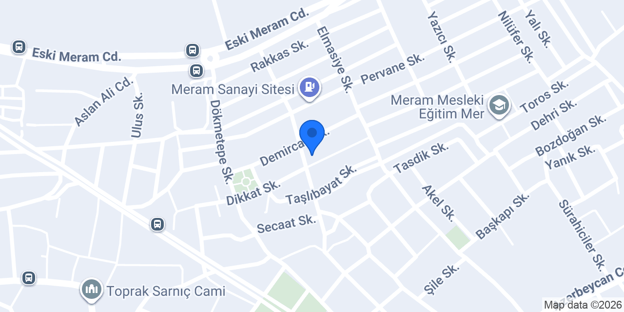 Has Çelik Eşya konumu