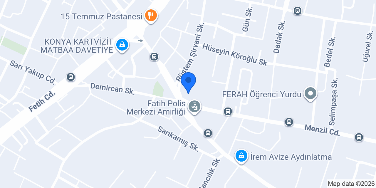 Refa Sağlık Kabini konumu