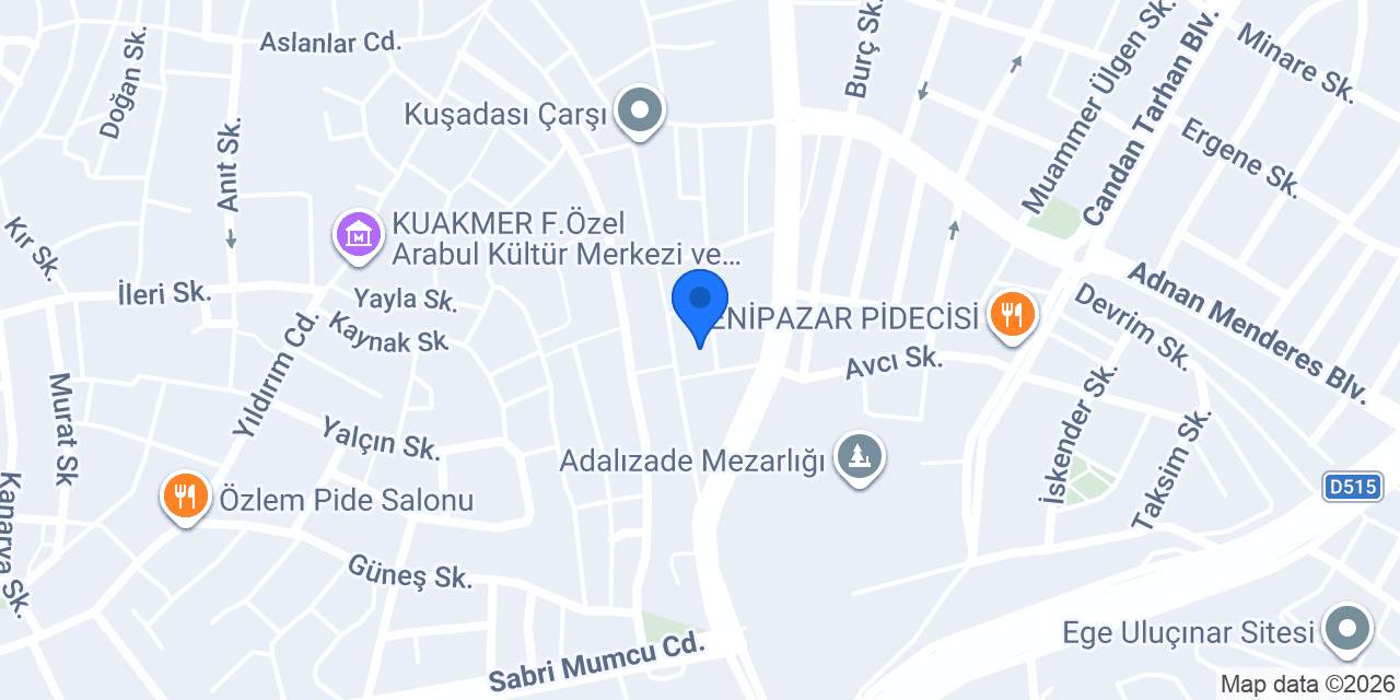 Duru Atölye konumu