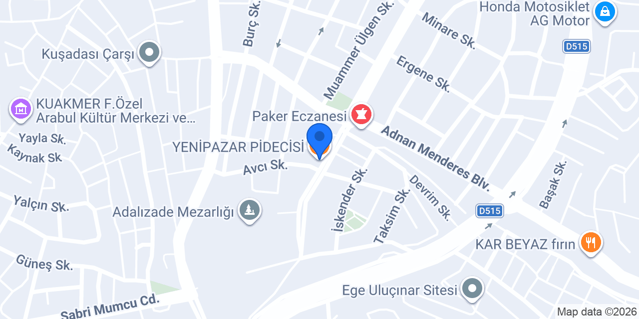 YENİPAZAR PİDECİSİ konumu