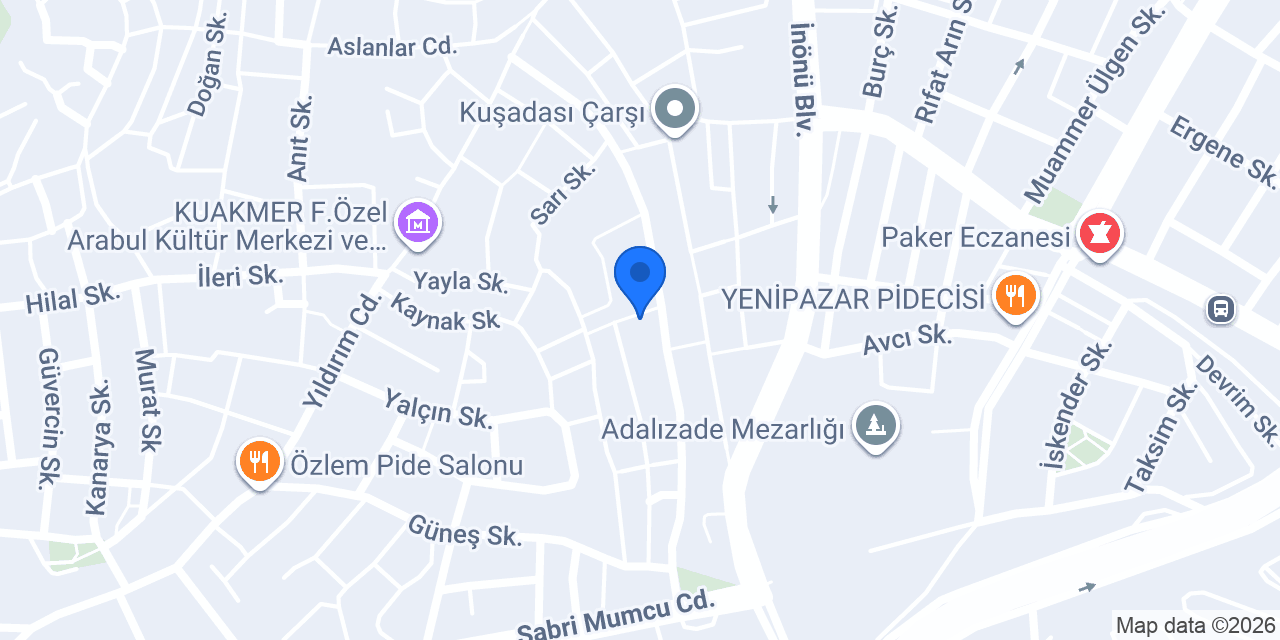 Kusadası konumu