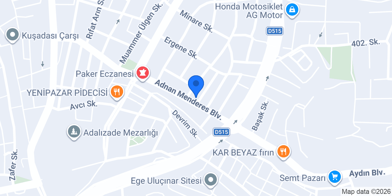 Buket Eczanesi konumu