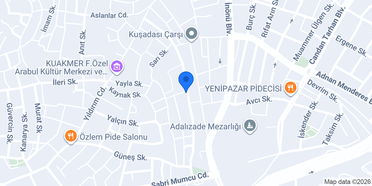 Gülersu Apart Hotel konumu