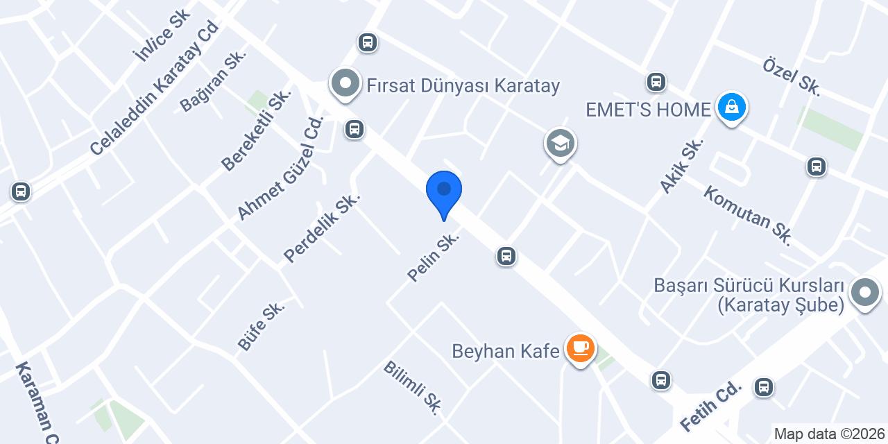 Terra Pizza Karatay ( Mengene Şube ) konumu
