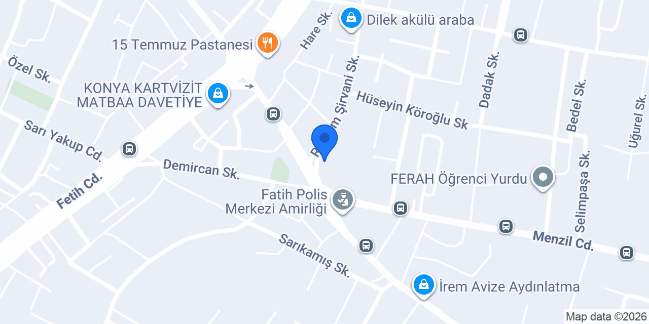 Gizem Çiçekçilik Hediyelik konumu