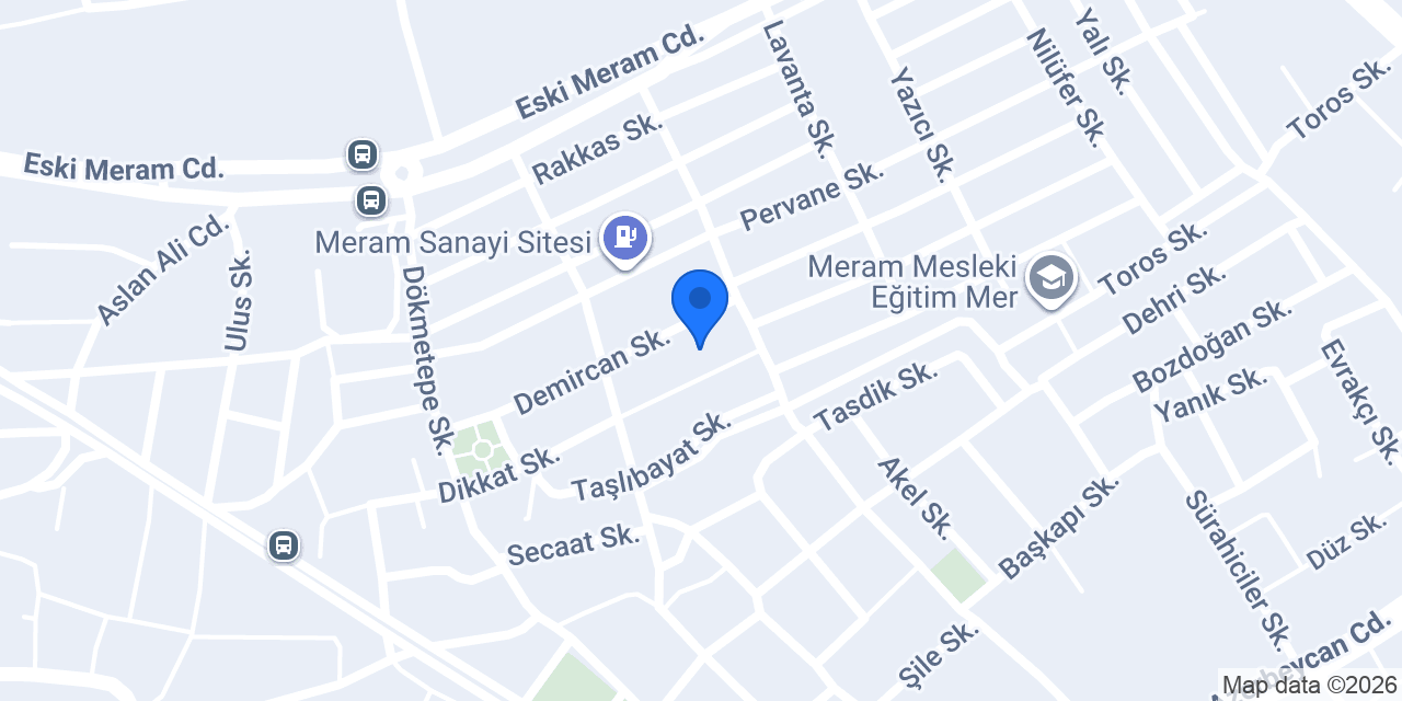 Atlas Kuru Temizleme konumu