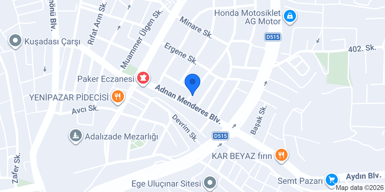 ADA Börekçisi ve Unlu Mamülleri konumu