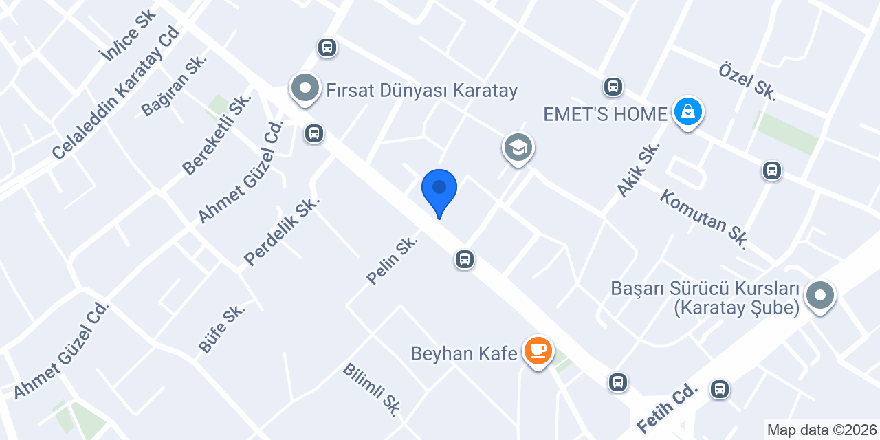 AC teknik tesisat konumu