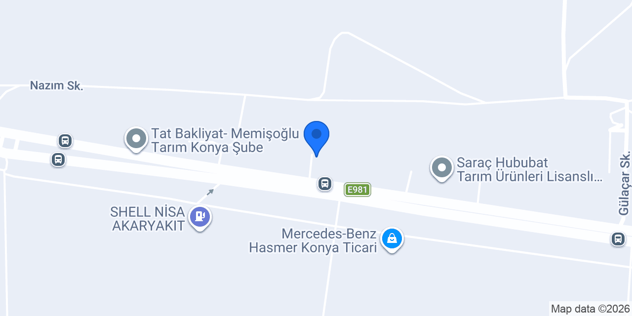 Ahsan Orman Ürünleri konumu