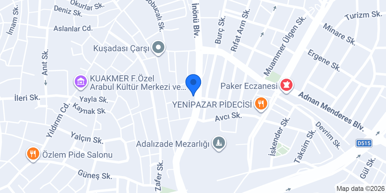 Işın Elektrik konumu