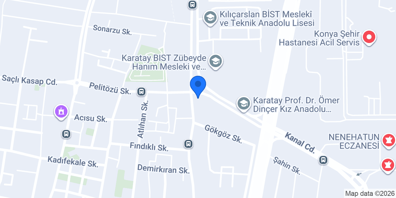 Karatay arçelik konumu