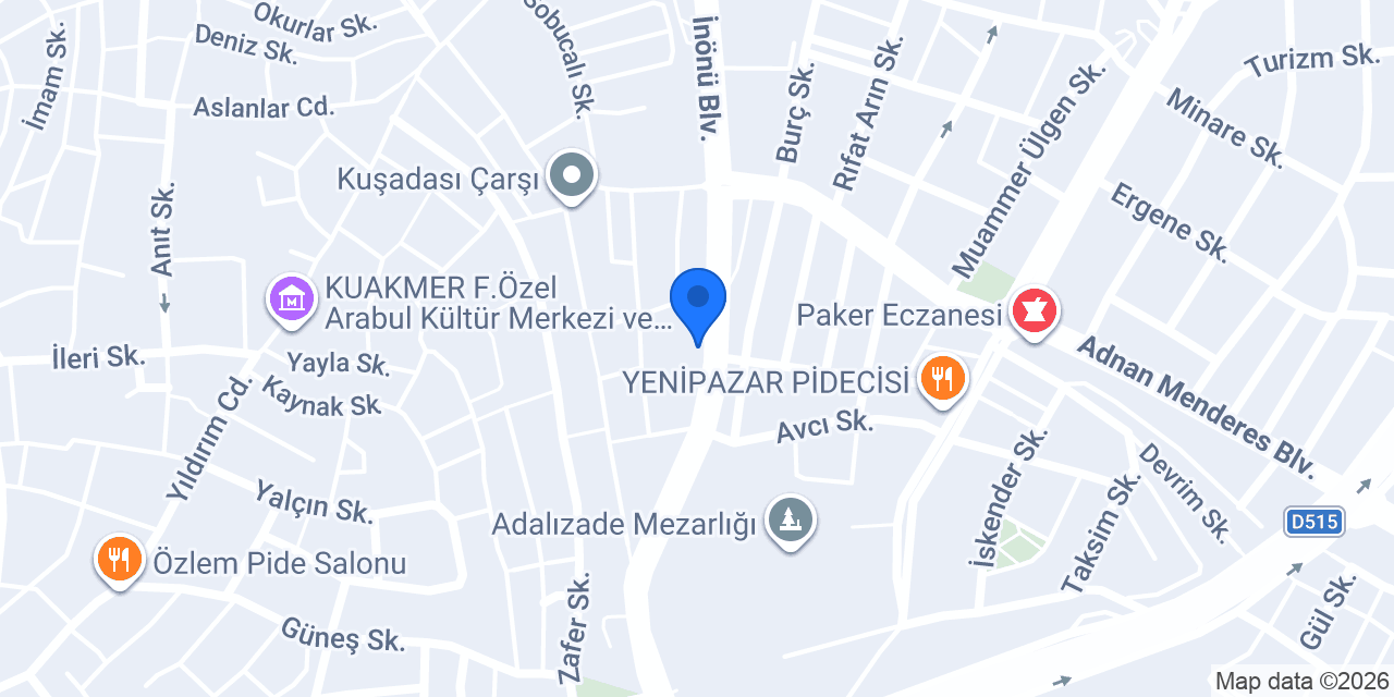 Dekor Mefruşat konumu