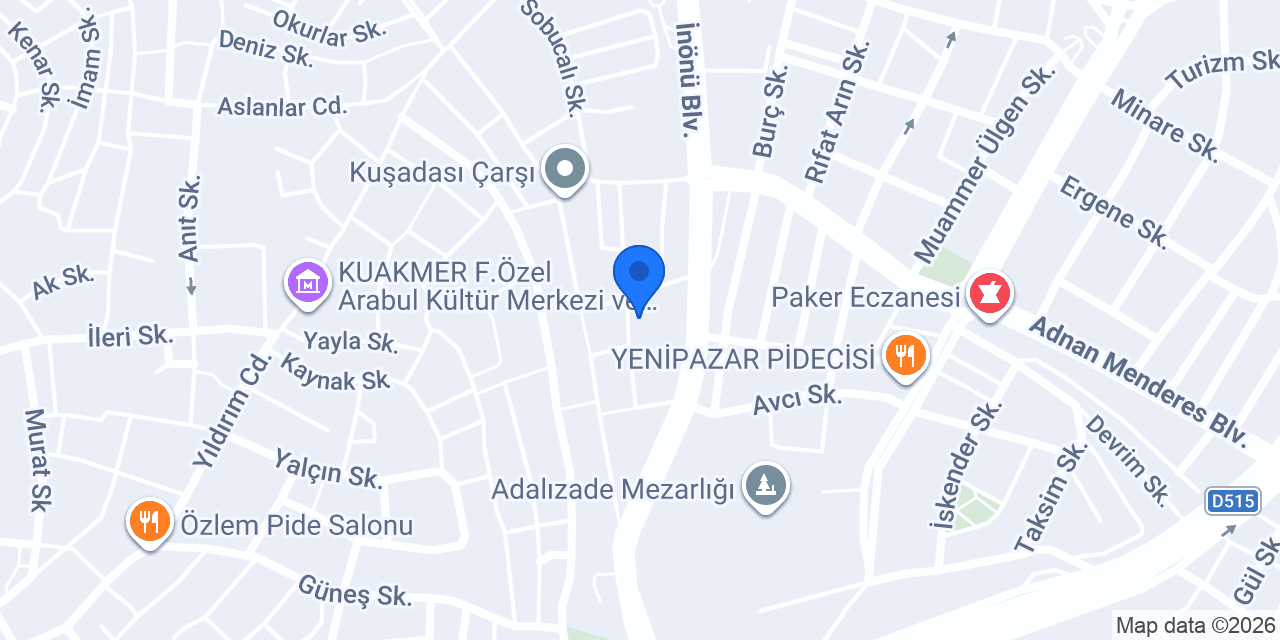 SMMM HEDİYE KARAKAYA konumu