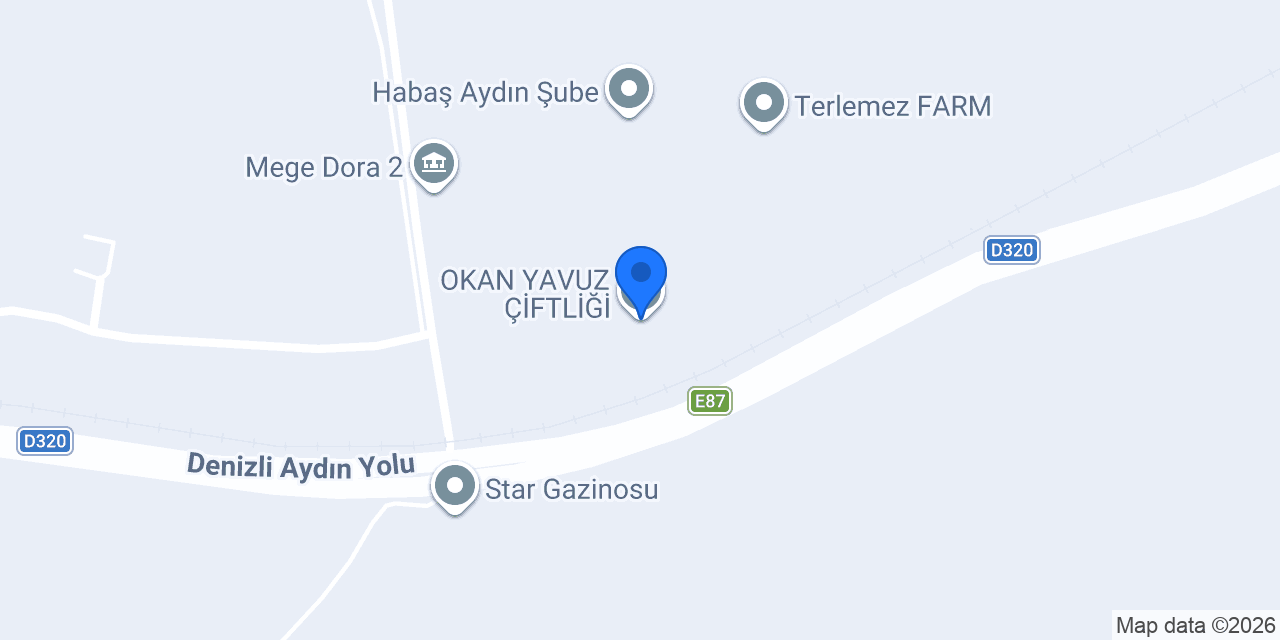 OKAN YAVUZ ÇİFTLİĞİ konumu