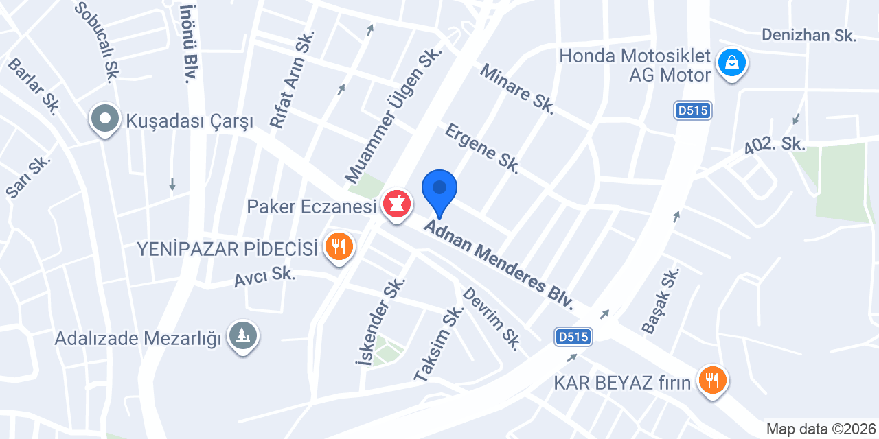 Dr.Abdulkadir Velioğlu Medikal Estetik Kliniği konumu