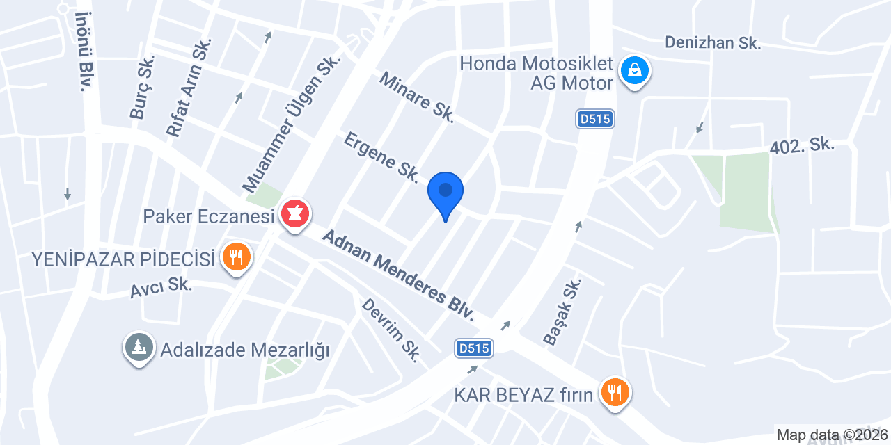 Güven Grup konumu