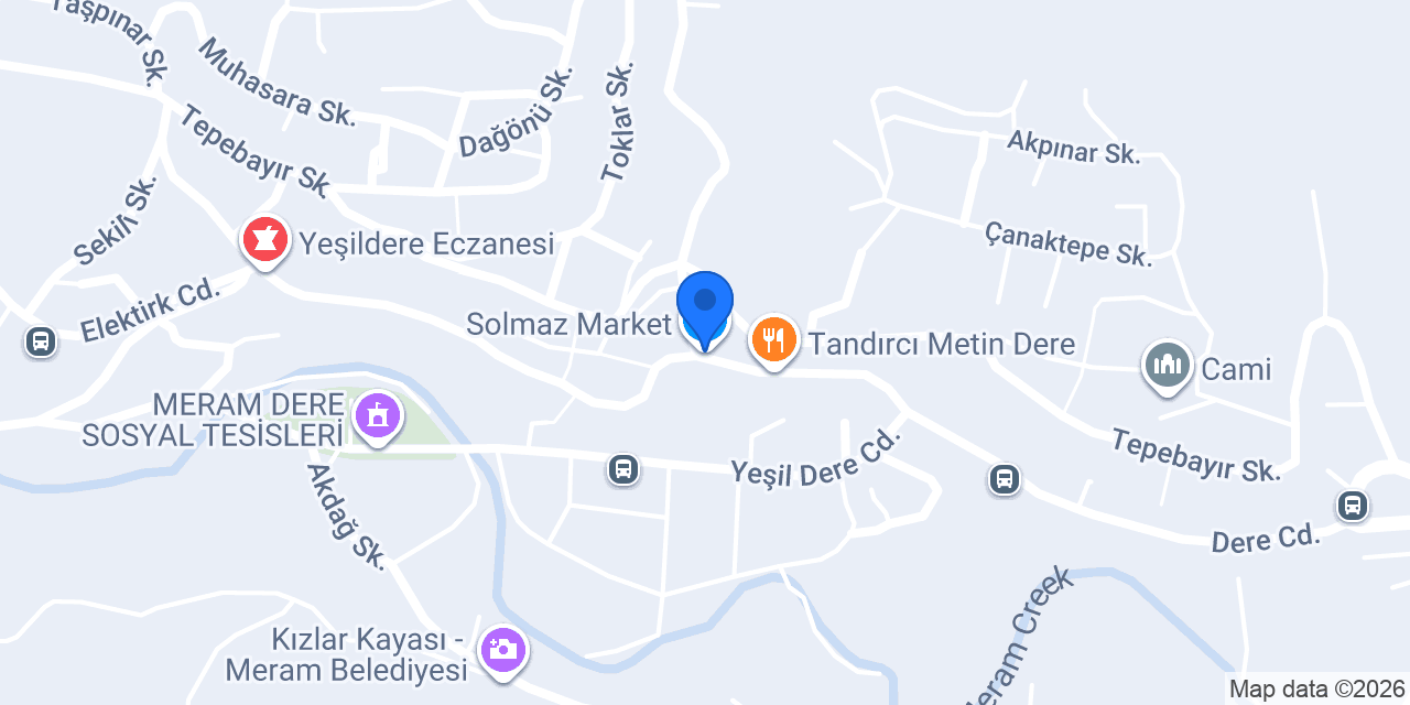Solmaz Market konumu